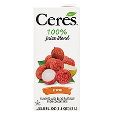 Ceres Litchi 100% Juice Blend, 33.8 fl oz