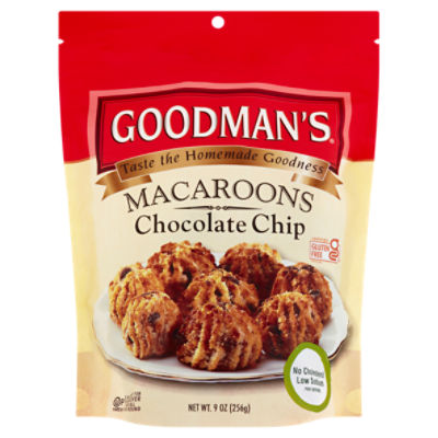 Goodman's Chocolate Chip Macaroons, 9 oz