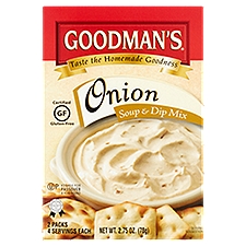 Goodman's Onion Soup & Dip Mix, 2 count, 2.75 oz