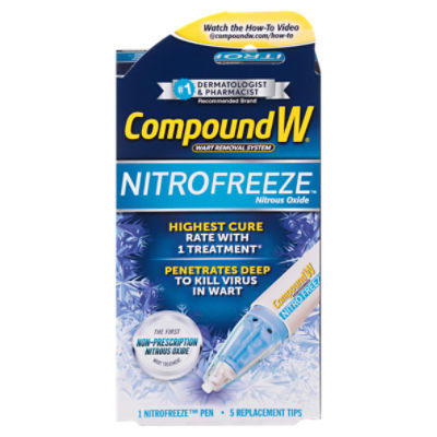 Compound W NitroFreeze Nitrous Oxide Wart Removal System ShopRite