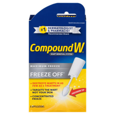 Compound W Freeze Off Maximum Freeze Wart Removal System