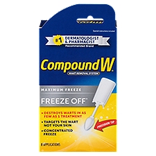 Compound W Freeze Off Maximum Freeze Wart Removal System