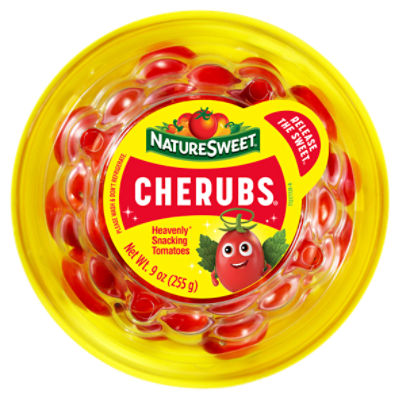 NatureSweet Cherubs Heavenly Red Grape Snacking Tomatoes, 9 oz