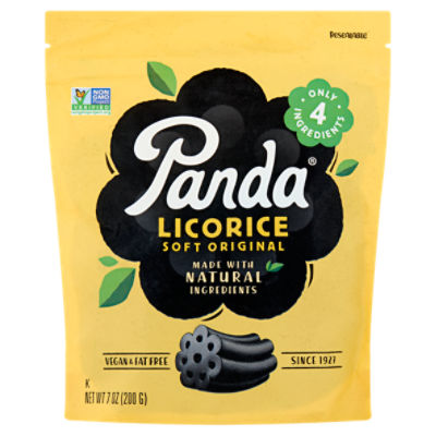 Panda Soft Black Licorice, 7 oz ShopRite