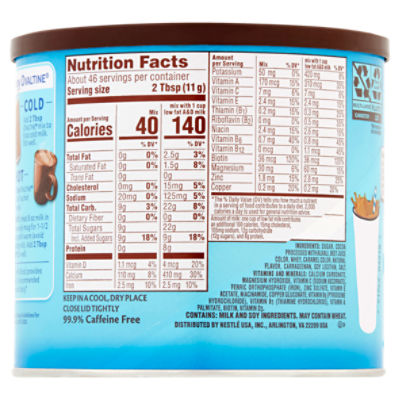Ovaltine Rich Chocolate Drink Mix, 1.12 lb