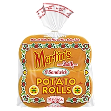 Martin's Sandwich, Potato Rolls, 15 Ounce
