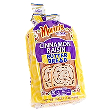 Martin's Cinnamon-Raisin, Butter Bread, 16 Ounce