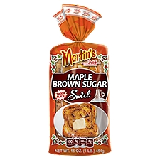 Martin's Maple Brown Sugar Swirl, Potato Bread, 16 Ounce