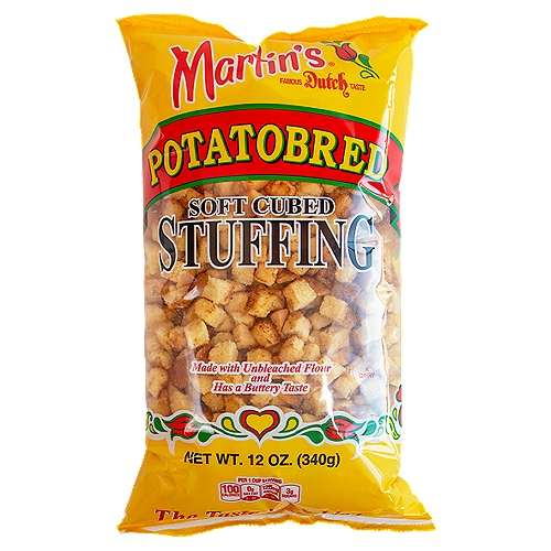 Martin's Potatobred Stuffing, 12 oz
The Taste is Golden®