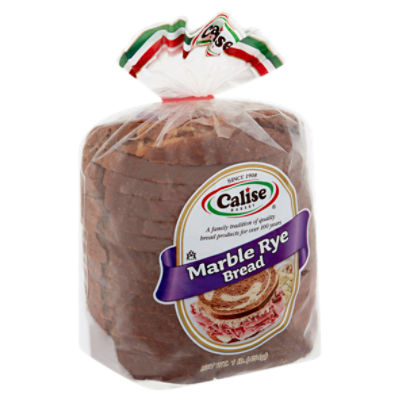 Calise Bakery Marble Rye Bread, 1 lb