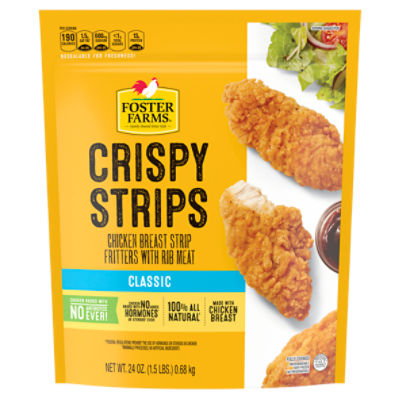 FOSTER FARMS Classic Crispy Strips, 24 oz