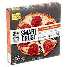 Foster Farms Smart Crust Uncured Pepperoni, Pizza, 8.5 Ounce