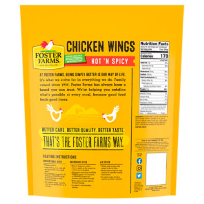 Fresh & Natural Turkey Wings - Products - Foster Farms