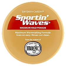 Softsheen-Carson Sportin' Waves Maximum Hold Pomade, 3.5 oz