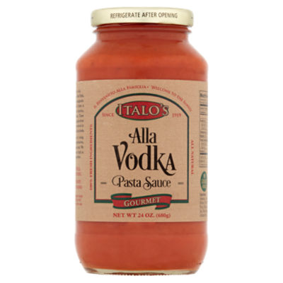 Italo's Gourmet Alla Vodka Pasta Sauce, 24 oz