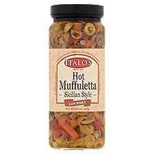 Italo's Gourmet Sicilian Style Hot Muffuletta, 16 oz