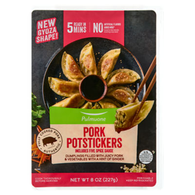 Pulmuone Pork Potstickers, 8 oz, 8 Ounce