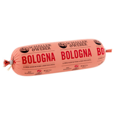 Schaller & Weber Lower Sodium Bologna, 12 oz