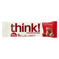 Think! Chunky Peanut Butter High Protein Bar, 2.1 oz, 2.1 Ounce