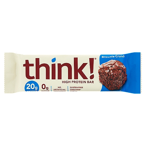 Think! Brownie Crunch High Protein Bar, 2.1 oz