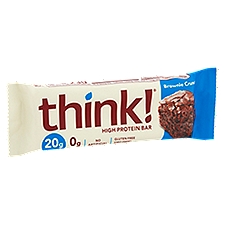 ThinkThin Brownie Crunch Snack Bar, 2.1 Ounce