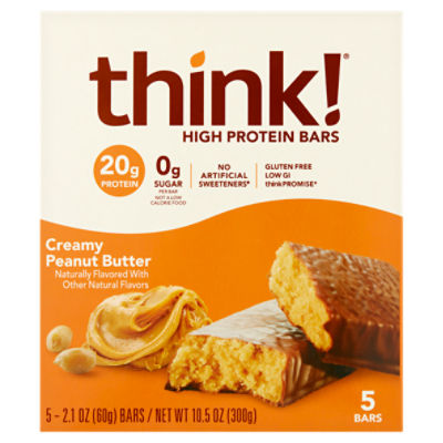 think! High Protein Creamy Peanut Butter 5 Pack
