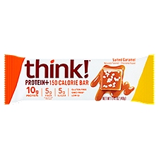 Think! Salted Caramel Protein+150 Calorie Bar, 1.41 oz