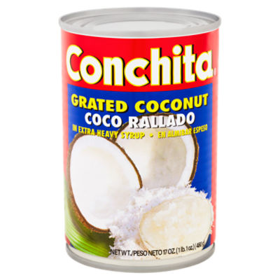 Conchita Grated Coconut in Extra Heavy Syrup, 17 oz