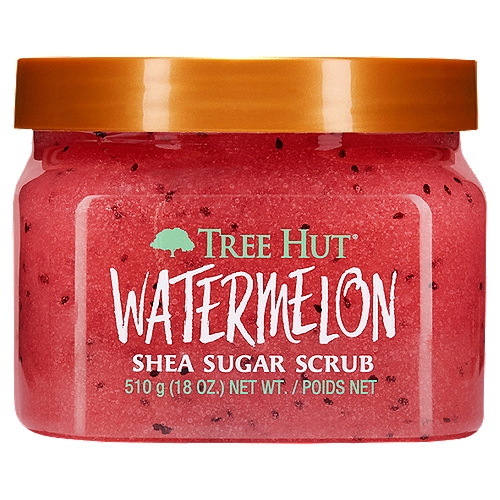Tree Hut Watermelon Shea Sugar Scrub, 18 oz