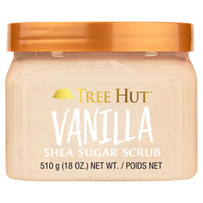 Tree Hut Vanilla Shea Sugar Scrub, 18 oz - The Fresh Grocer