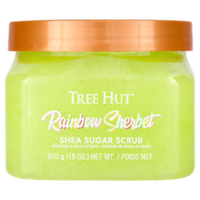 Tree Hut Rainbow Sherbet Shea Sugar Scrub, 18 oz