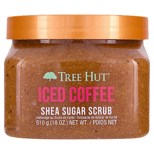 Tree Hut Iced Coffee Shea Sugar Scrub, 18 oz