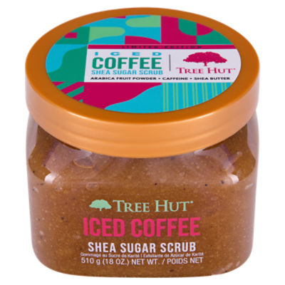 Tree Hut Iced Coffee Shea Sugar Scrub, 18 oz