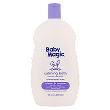 Baby Magic Lavender & Chamomile Lullaby Scent, Calming Bath, 16.5 Fluid ounce