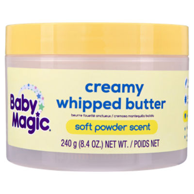 Baby Magic Soft Powder Scent Creamy Whipped Butter, 8.4 oz