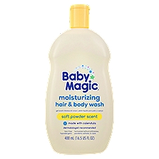 Baby Magic Soft Powder Scent Moisturizing Hair & Body Wash, 16.5 fl oz, 16.5 Fluid ounce