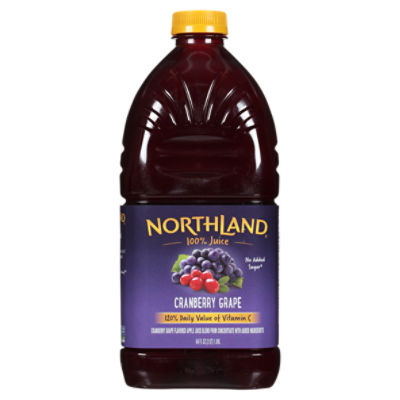 Northland Cranberry Grape 100% Juice, 64 fl oz, 64 Fluid ounce