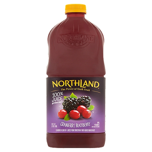 NorthLand Cranberry Blackberry 100% Juice, 64 fl oz