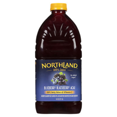 NorthLand Blueberry Blackberry Acai Flavored, 100 Juice Blend
