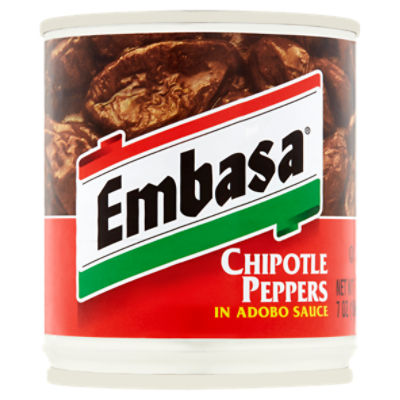 Embasa Chipotle Peppers in Adobo Sauce, 7 oz, 7 Ounce