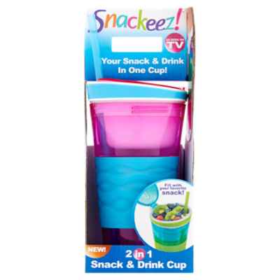 Snackeez! 2 in 1 Snack & Drink Cup, Ages 8+