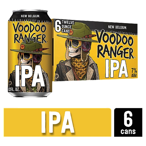 Voodoo Ranger IPA, 6pk Can