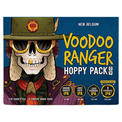 Voodoo Ranger Hoppy Variety, 12pk Can