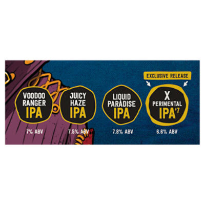 Voodoo Ranger Hoppy Variety, 12pk Can - Fairway