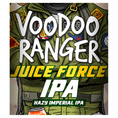 Voodoo Ranger Juice Force Hazy Imperial IPA, 19.2oz Can