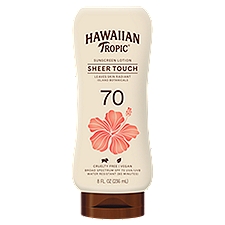 Hawaiian Tropic Sheer Touch Sunscreen Lotion SPF 70, 8oz