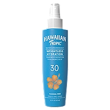 Hawaiian Tropic Weightless Hydration Water Mist Sunscreen Body, 5.2oz.