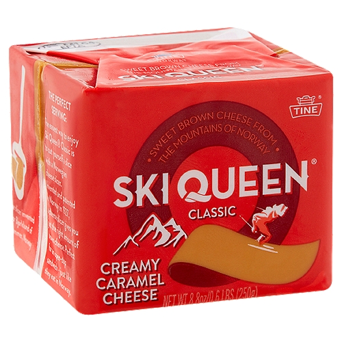Tine Ski Queen Classic Creamy Caramel Cheese, 8.8 oz