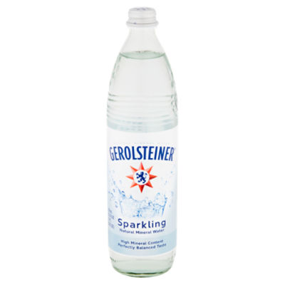 Gerolsteiner Sparkling Mineral Water, 25.36 fl oz