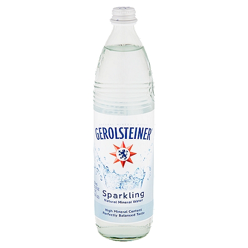 Gerolsteiner Sparkling Mineral Water, 25.36 fl oz